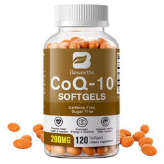 CoQ10 Energy & Heart Support - 120 Capsules