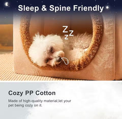 Bear-Shaped Cozy Pet House