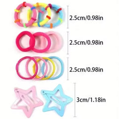 546-Piece Girls Hair Accessories Set π