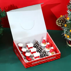 12-Piece Christmas Candle Set π