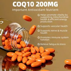 CoQ10 Energy & Heart Support - 120 Capsules