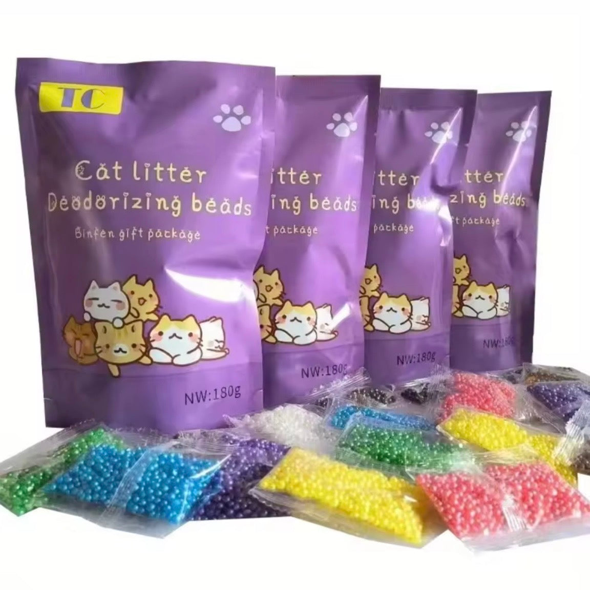 Premium Cat Litter Deodorant Set – 18 Bags