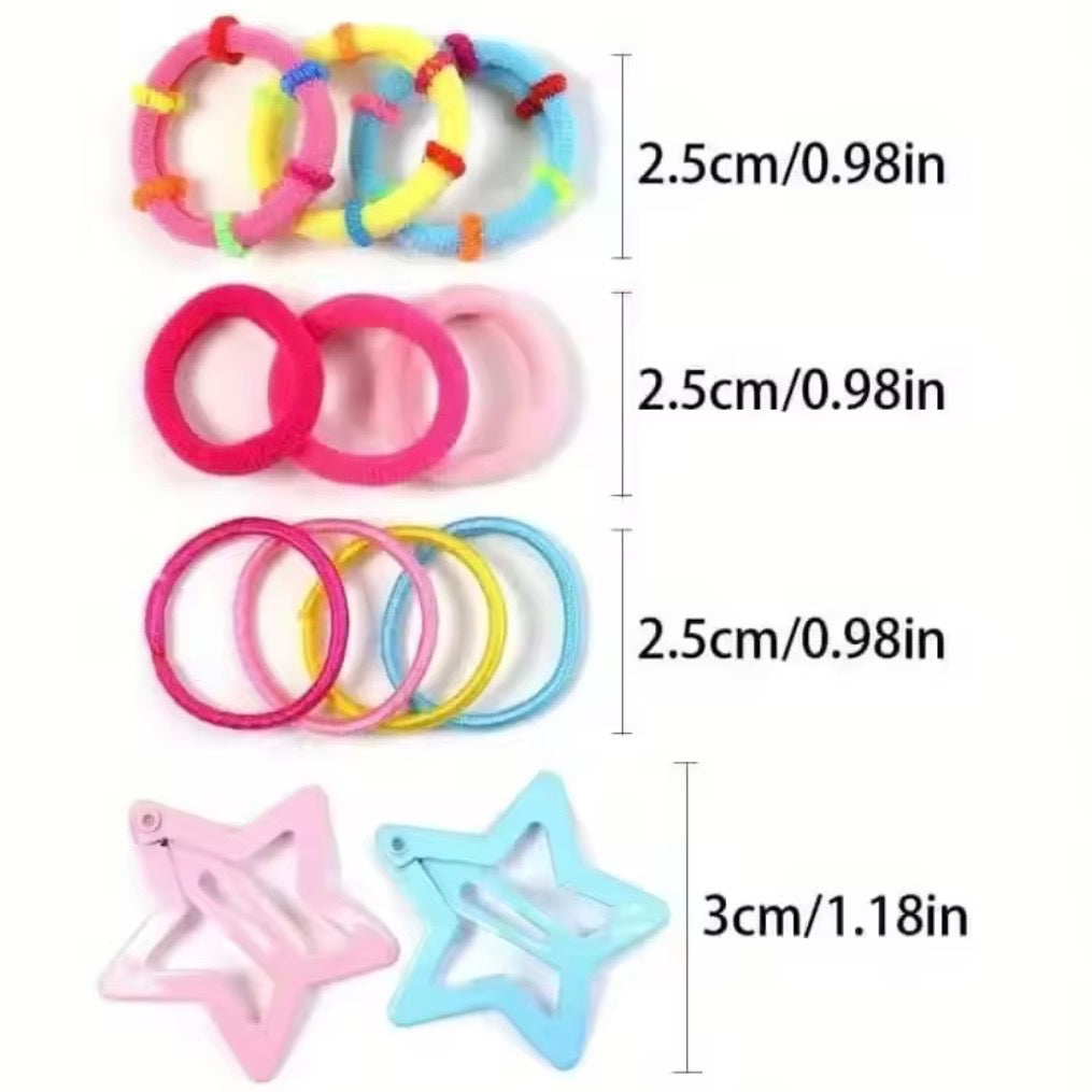 546-Piece Girls Hair Accessories Set 🎀