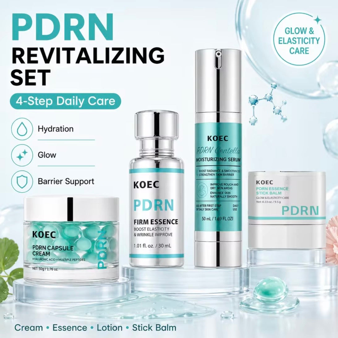 PDRN Revitalizing Skincare Set