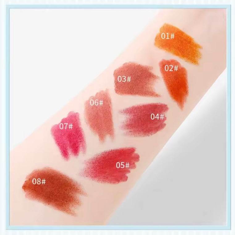 8pc Mini Capsule Lipstick Set
