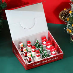 12-Piece Christmas Candle Set 🎄