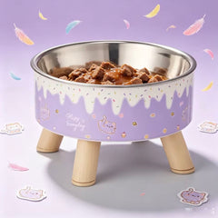 Elevated Ice Cream Pet Bowl 🍦