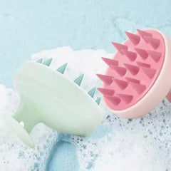 Purple Silicone Scalp Massager