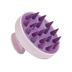 Purple Silicone Scalp Massager