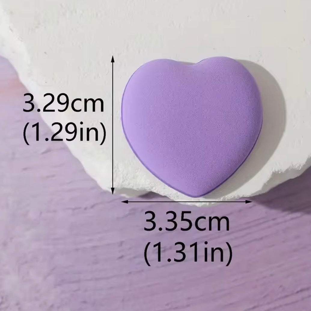 Heart Makeup Puffs – 20PCS