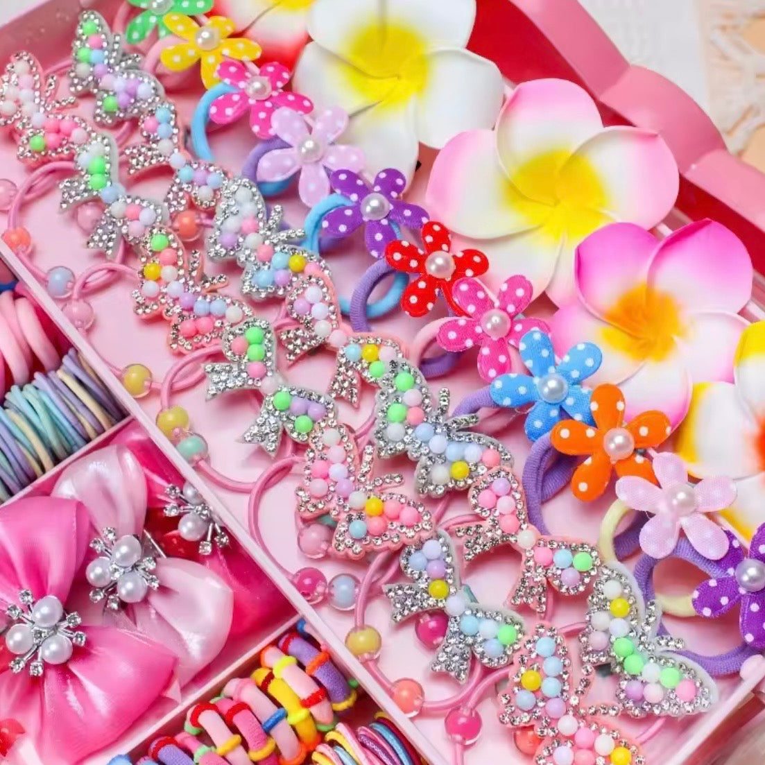 546-Piece Girls Hair Accessories Set 🎀