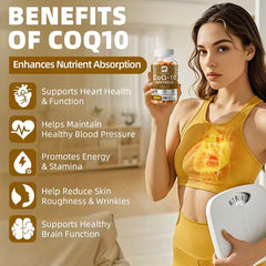 CoQ10 Energy & Heart Support - 120 Capsules