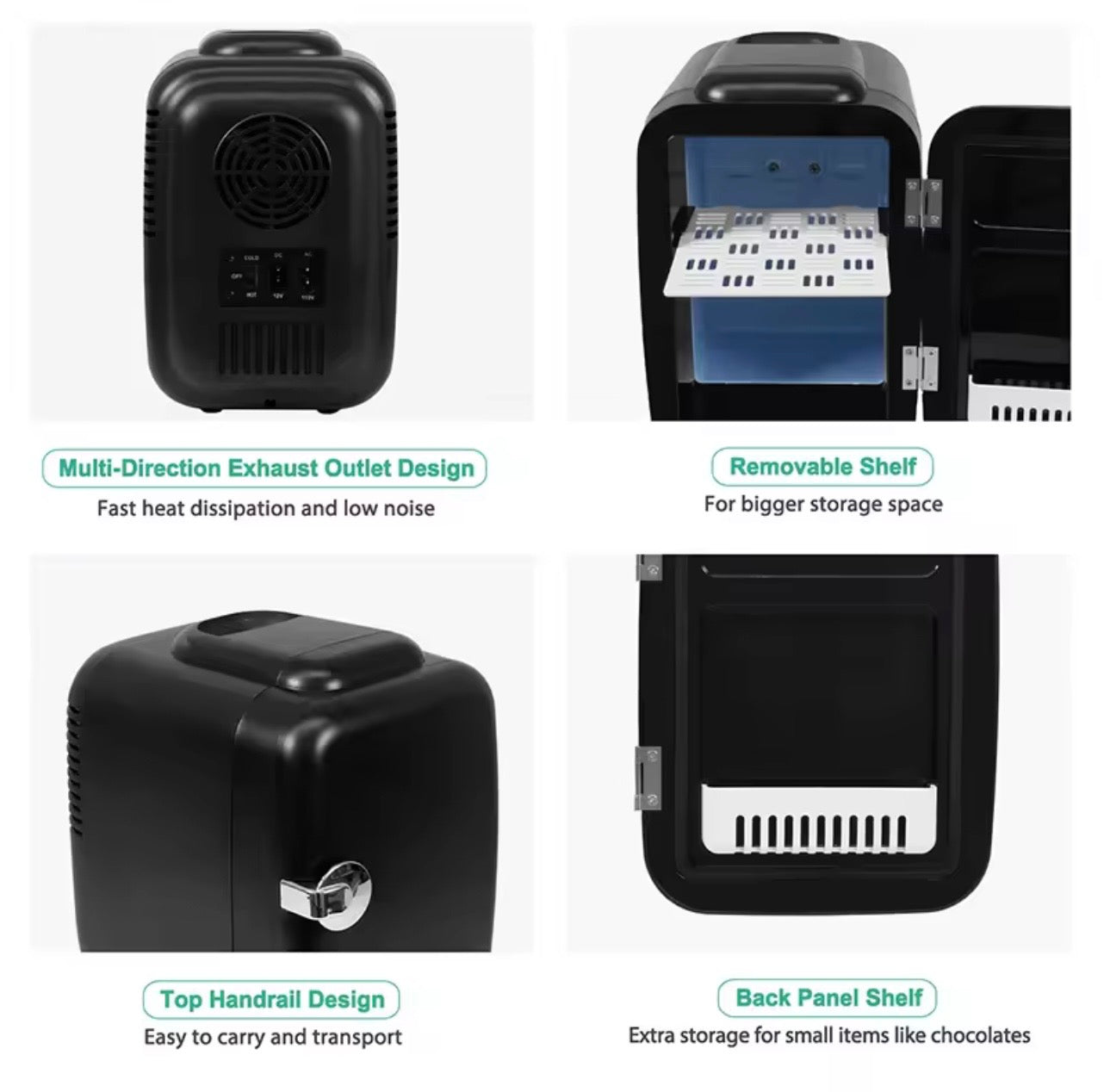 4L Mini Fridge — Compact & Portable