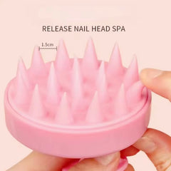 Purple Silicone Scalp Massager