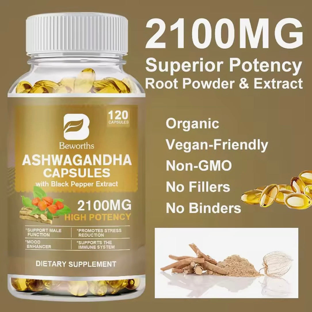 BEWORTHS Ashwagandha Fast Sleep Support -120 Capsules