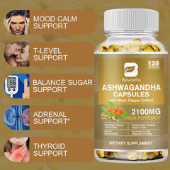 BEWORTHS Ashwagandha Fast Sleep Support -120 Capsules