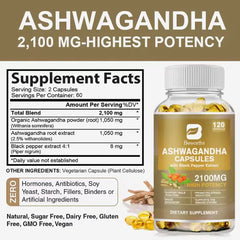 BEWORTHS Ashwagandha Fast Sleep Support -120 Capsules