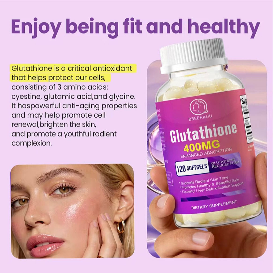Glutathione Skin Whitening Capsules